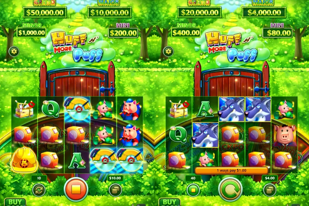Huff and Puff App Slot