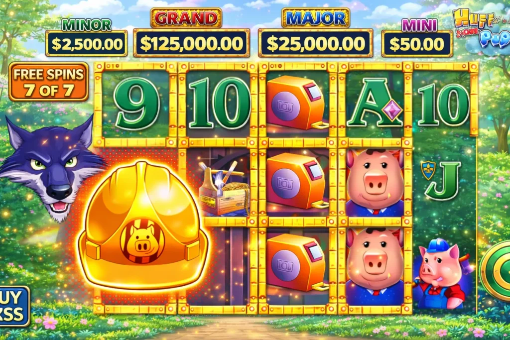 Huff N' More Puff Slot Demo UK